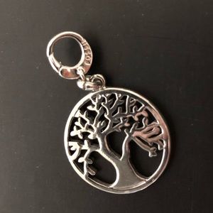 Fossil Tree Charm